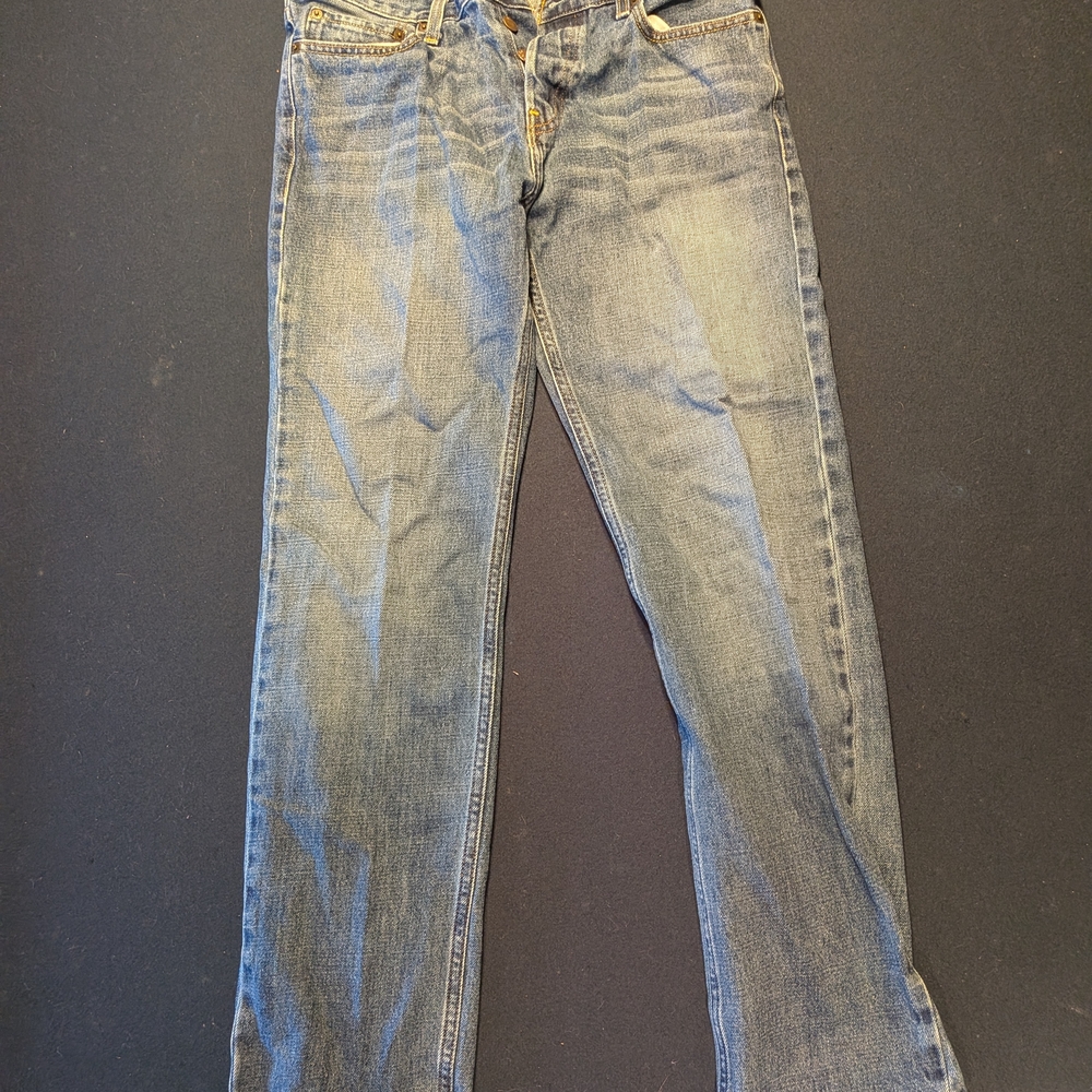 Hollister Men's Light Blue Straight Jeans